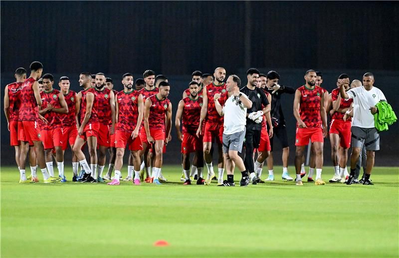لاعبو منتخب المغرب