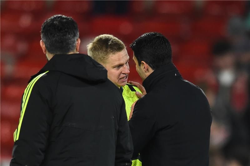 أرتيتا وزينشينكو