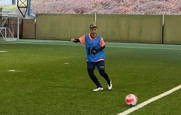 من تدريبات المنتخب العراقي للسيدات