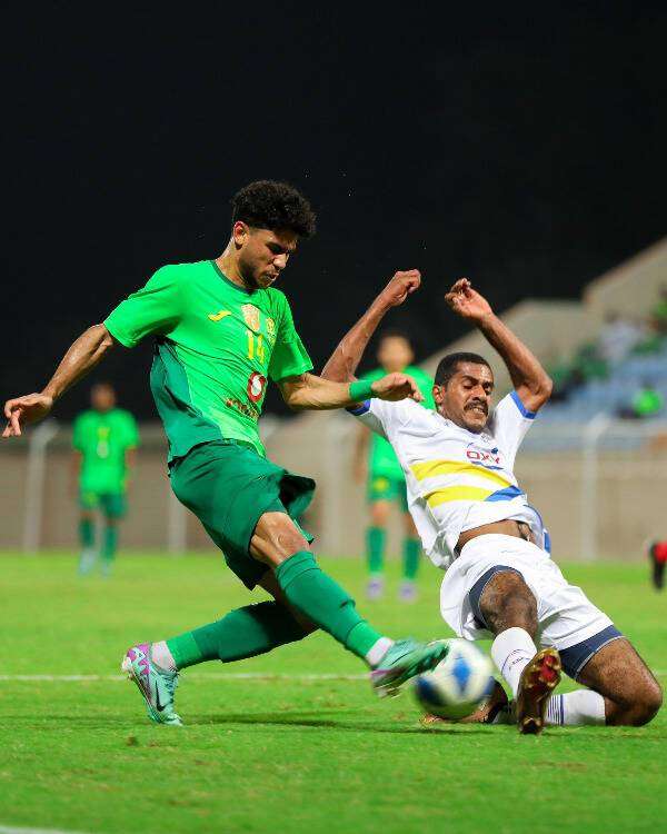 جانب من المباراة