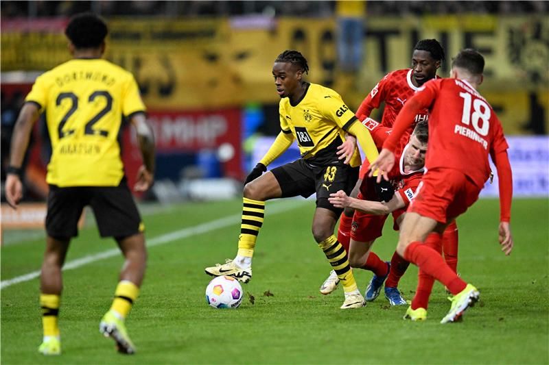 جانب من المباراة