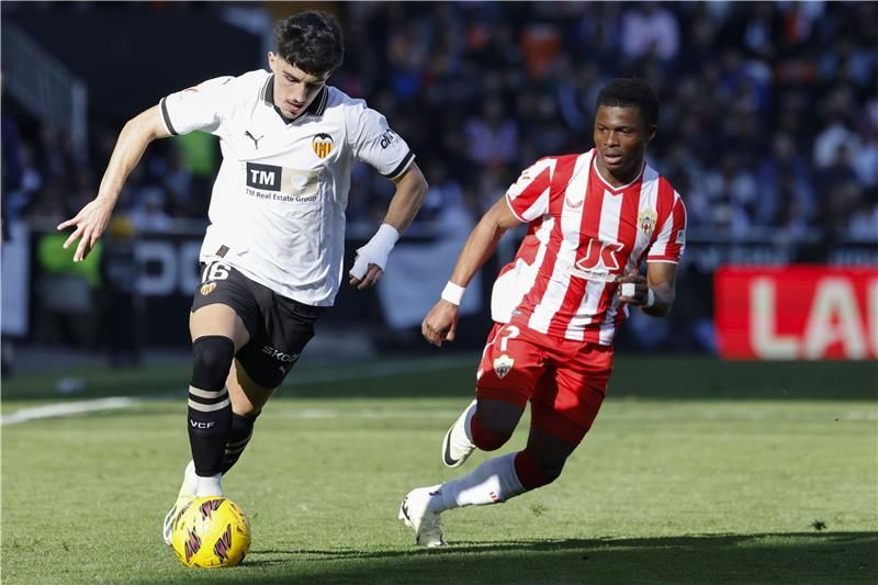 جانب من المباراة