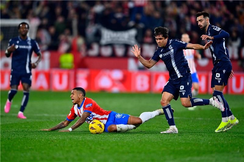 جانب من المباراة