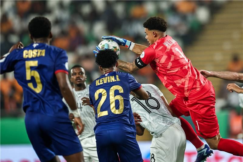 جانب من المباراة