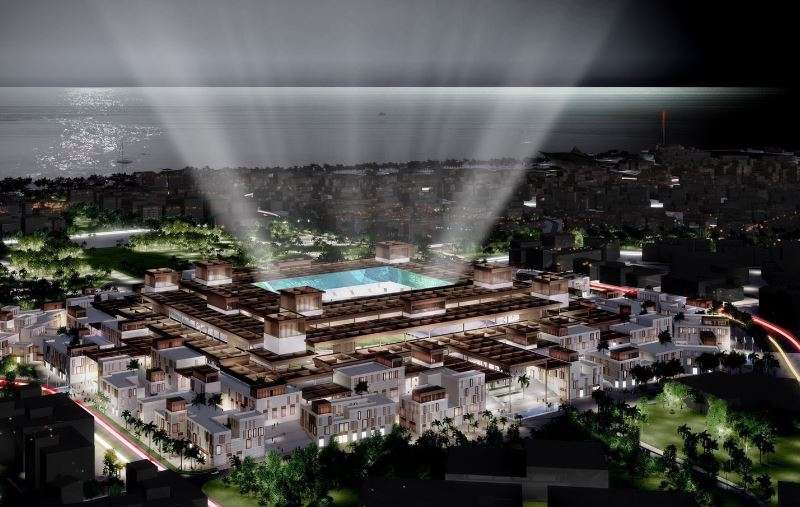 نموذج للملعب الجديد