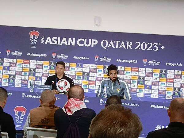 من الموتمر الصحفي