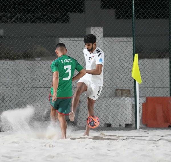 من ودية المنتخب الإماراتي أمام المكسيك