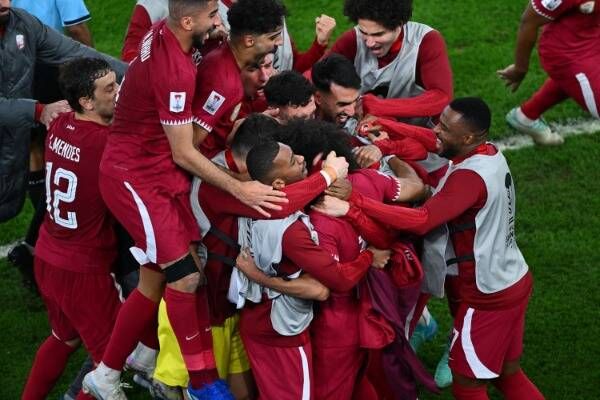 لاعبو قطر