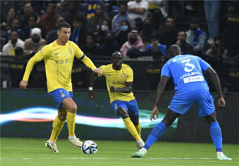 جانب من المباراة