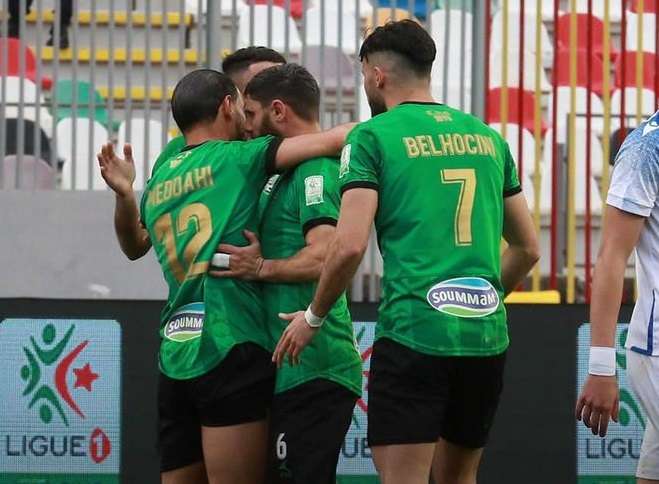 فرحة لاعبي شباب قسنطينة