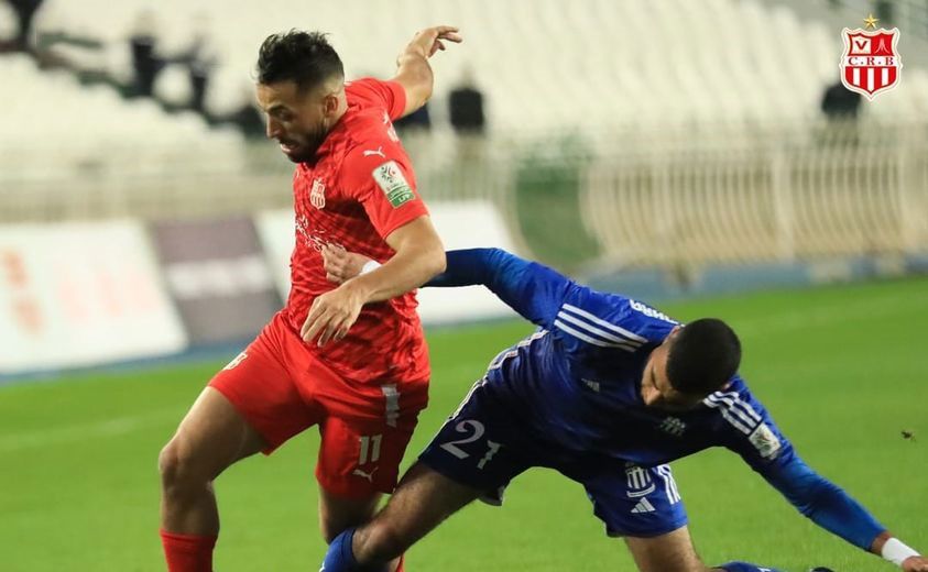 من مباراة شباب بلوزداد مع اتحاد واد سوف