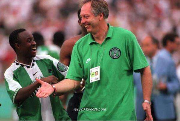 بونفرير مع منتخب نيجيريا