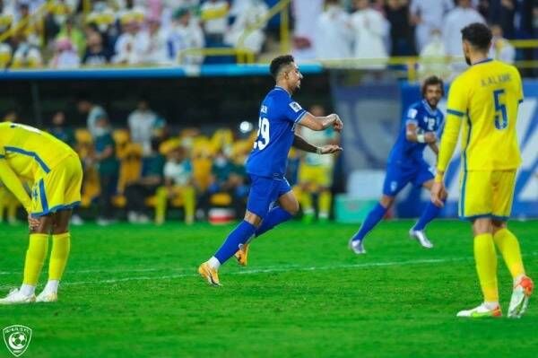 من لقاء الهلال والنصر