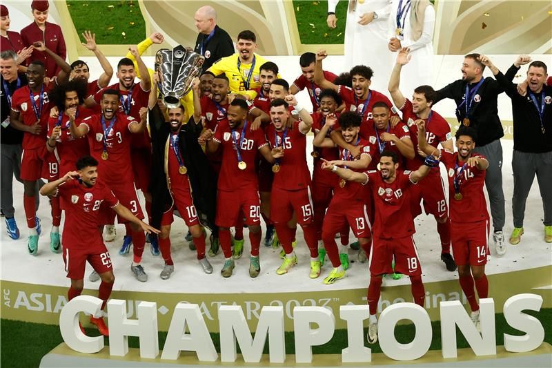 من تتويج قطر