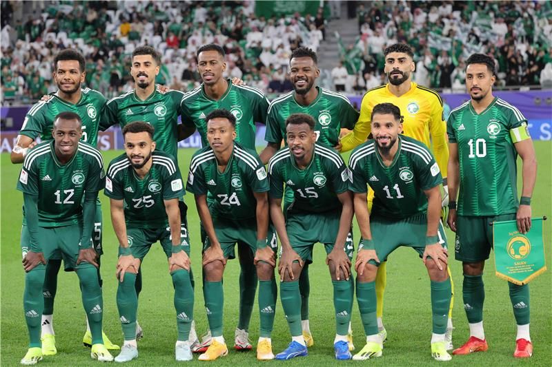 لاعبو منتخب السعودية