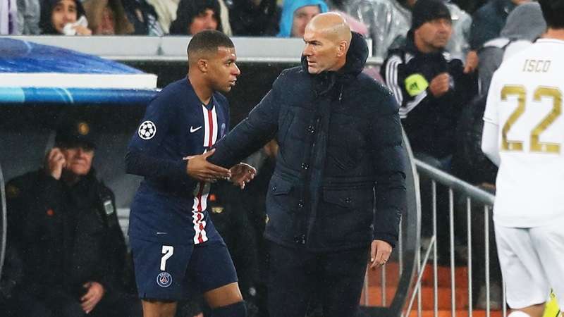 زيدان ومبابي