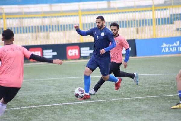 جانب من المباراة