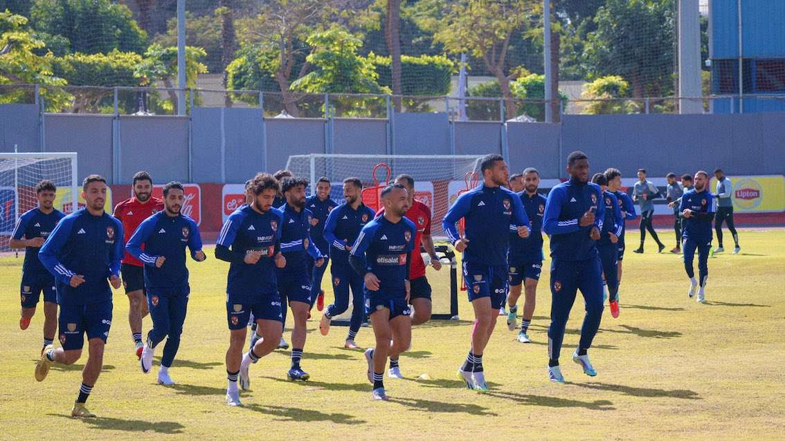 من تدريبات الأهلي