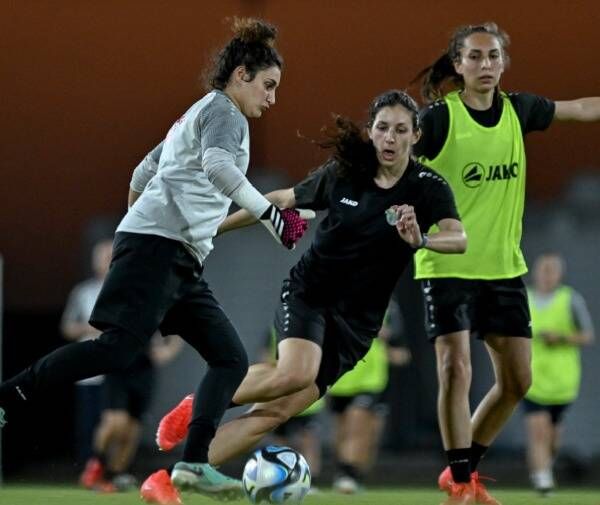 من تدريبات منتخب الأردن