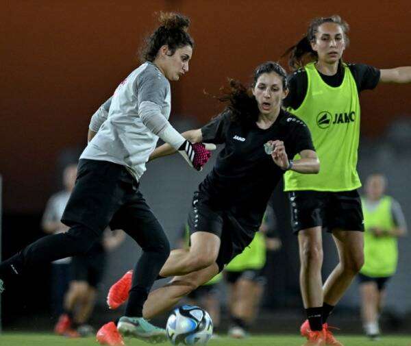 من تدريبات منتخب الأردن