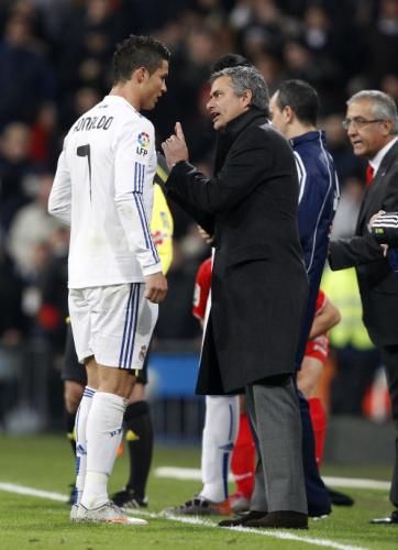 مورينيو مع رونالدو