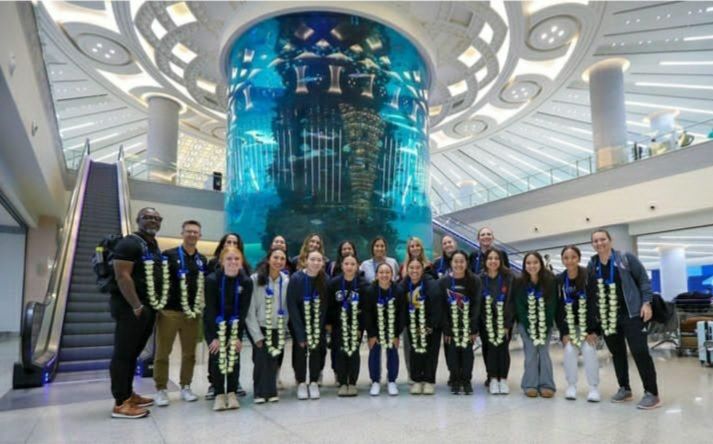 وصول سيدات غوام لمدينة جدة السعودية