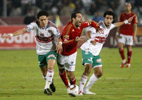 من مباريات الدوري المصري بين الزمالك و الأهلي