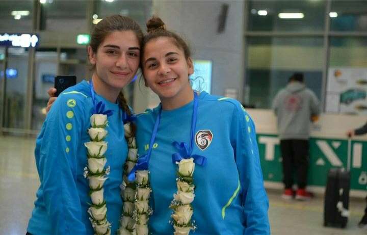 لاعبات سوريا