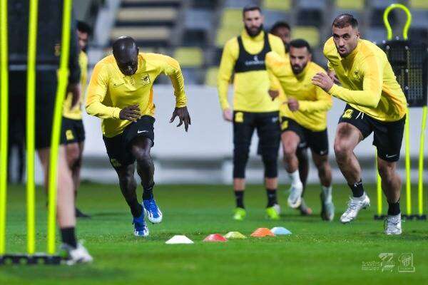 من تدريبات الفريق