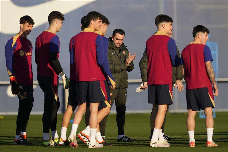 لاعبو برشلونة