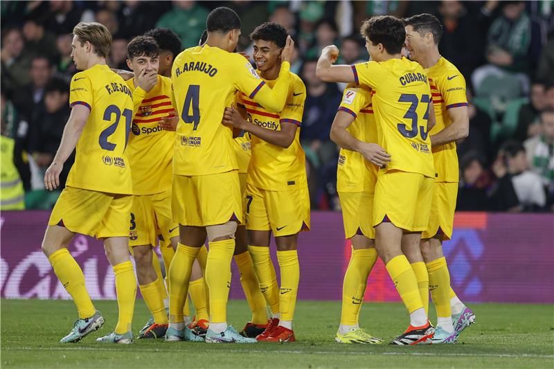 لاعبو برشلونة