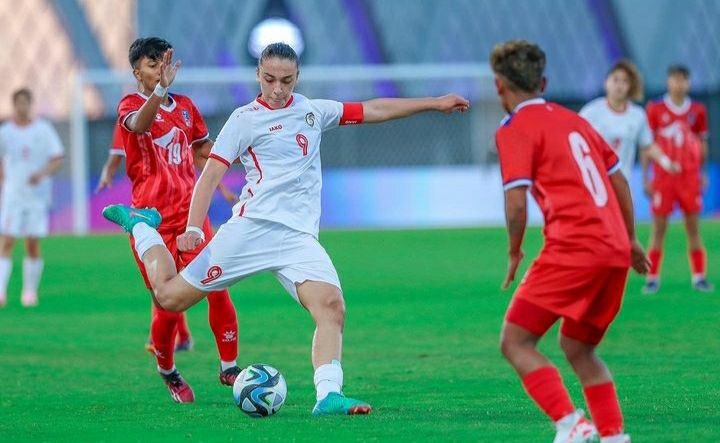 نور مصطفى في لقاء سوريا ونيبال