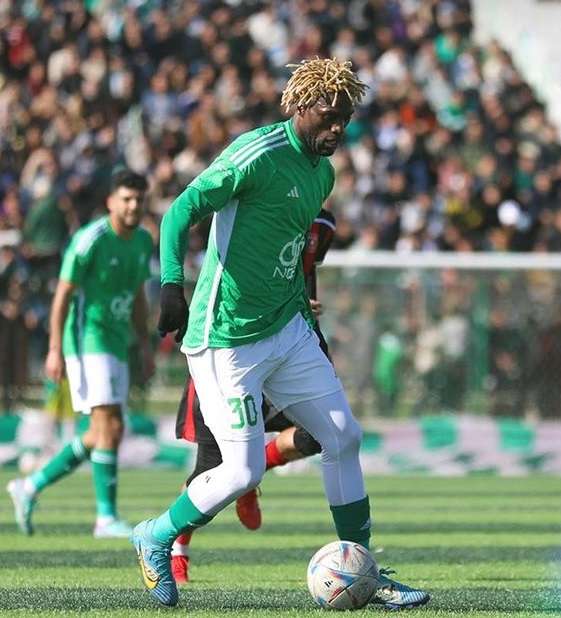 جانب من المباراة