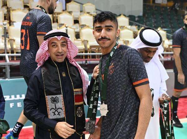 من مراسم التتويج