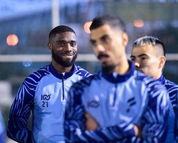 من تدريبات الفريق