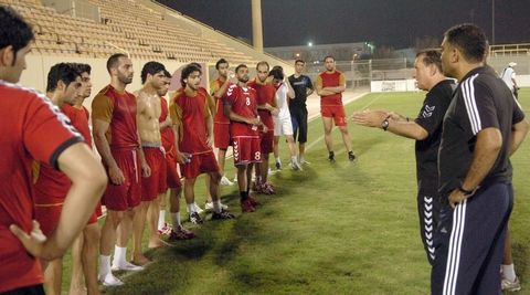 تدريبات المنتخب البدنية