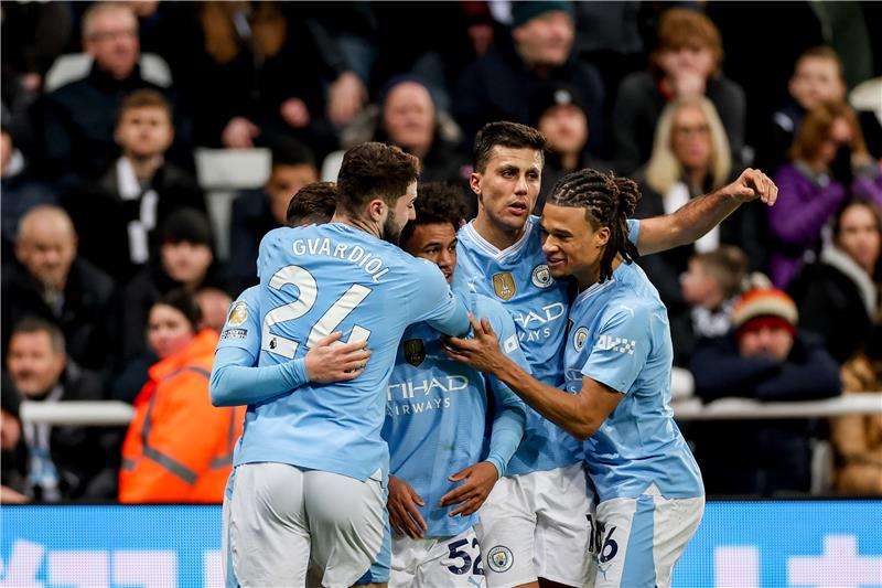 لاعبو مانشستر سيتي