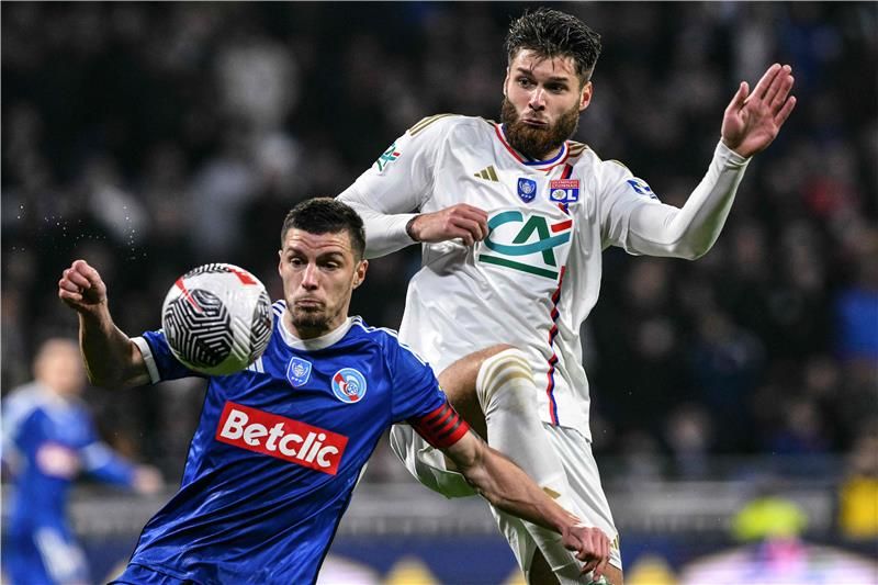 جانب من المباراة