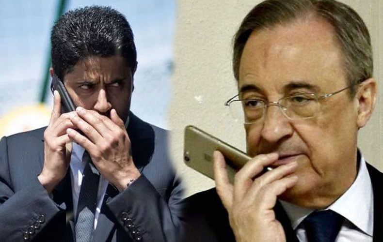 ناصر الخليفي وبيريز