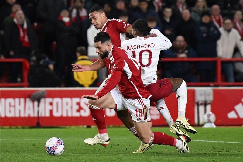 ماركوس راشفورد من مواجهة نوتنجهام