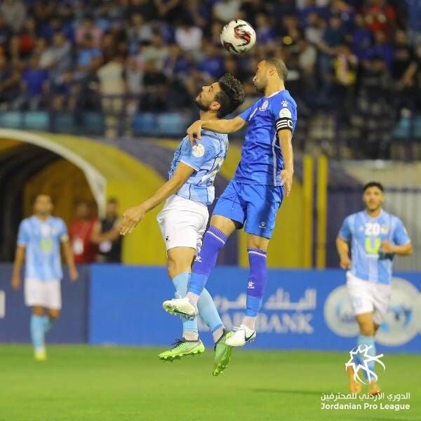 من لقاء سابق بين الفيصلي والرمثا