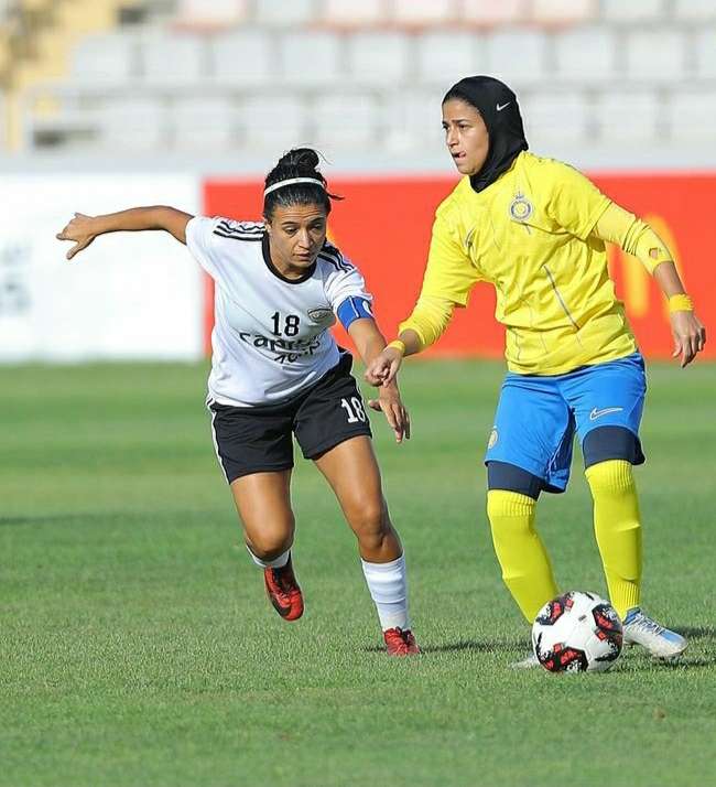 مواجهة سابقة بين النصر السعودي والأرثوذكسي الأردني