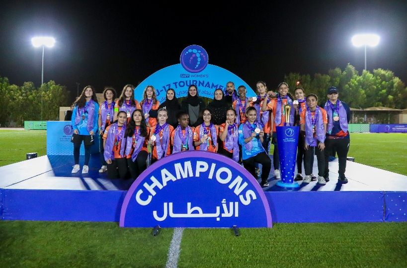 ناشئات شعلة الشرقية بالمركز الثالث