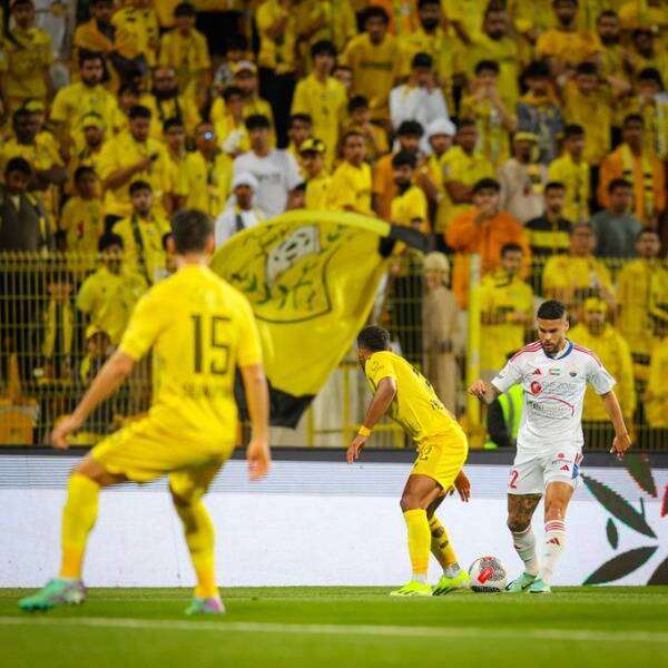 جانب من المباراة