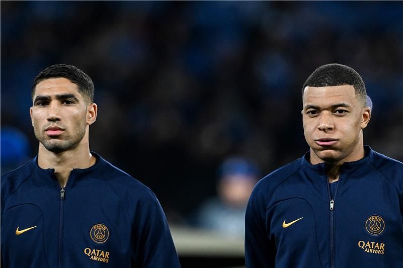 حكيمي ومبابي