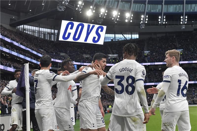 لاعبو توتنهام