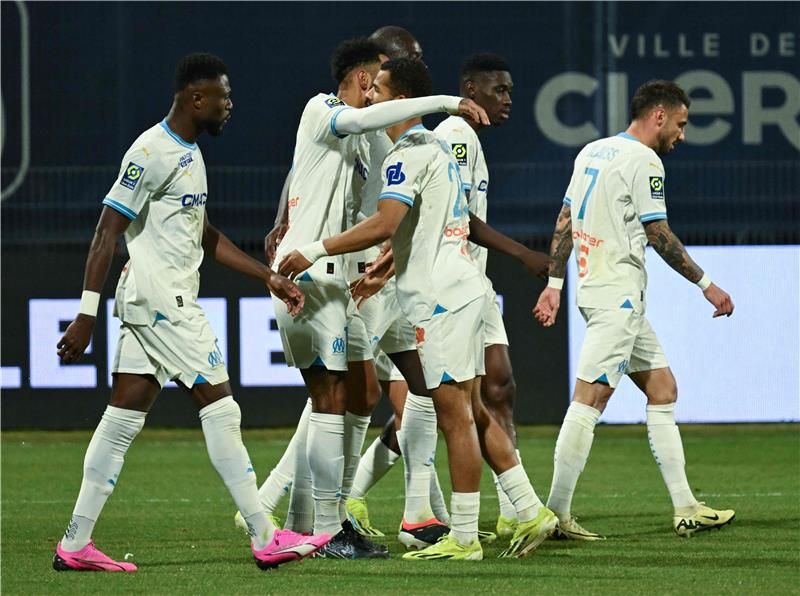 لاعبو أولمبيك مارسيليا