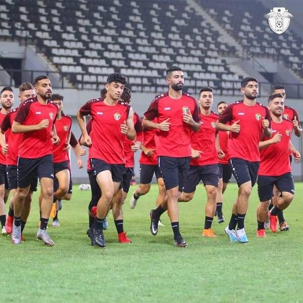 لاعبو منتخب الأردن الأولمبي