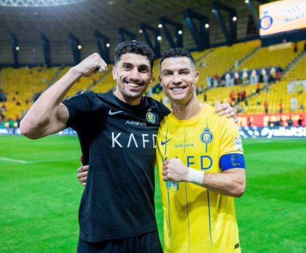 راغد النجار مع رونالدو