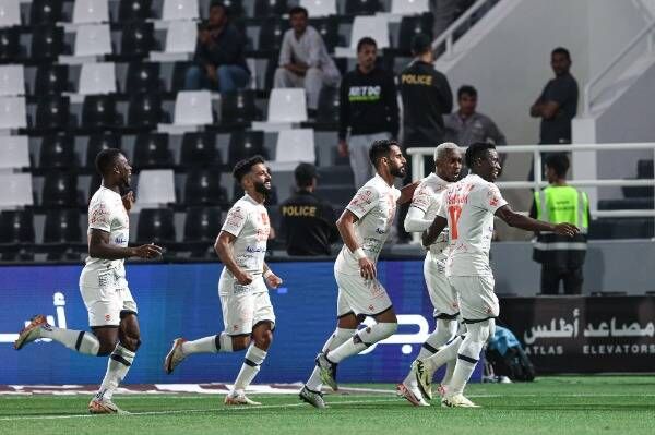 فرحة لاعبي الفيحاء